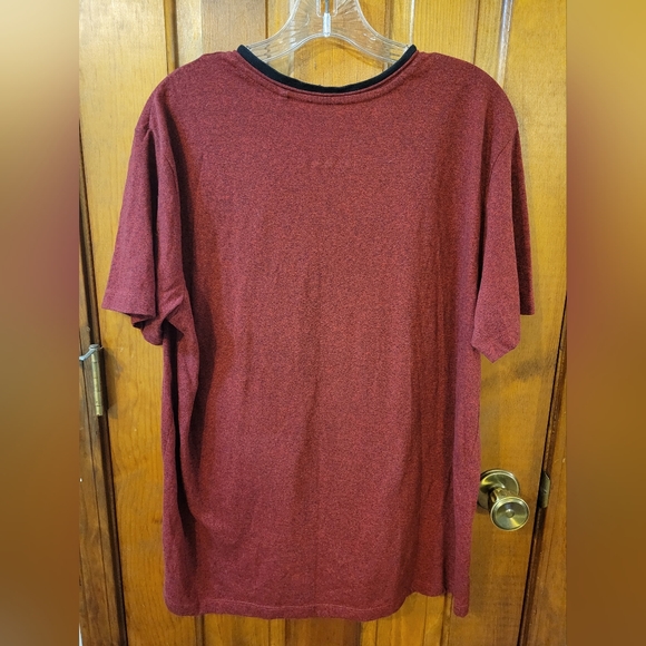 Mens Heather V- neck Tee - Picture 2 of 5
